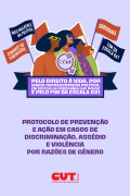 Protocolo de prevenção e ação em casos de discriminação, assédio e violências por razões de gênero