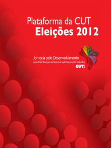 Plataforma da CUT para Eleições 2012