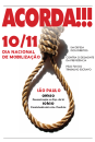 Acorda! Dia Nacional de Mobilização - 10 de Novembro