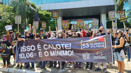 Sintrajufe-RS e Luiza Castro/Sul21