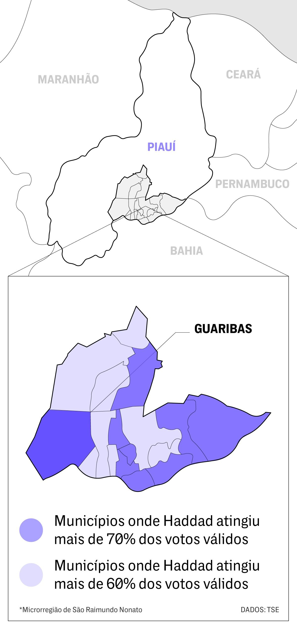 Mapas: Rodrigo Bento/The Intercept Brasil