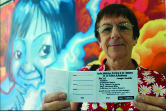 Margarita Durán: rifa de solidariedade garante alimentação dos camponeses