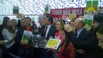 Lançamento da Frente Parlamentar em Defesa da Democracia: "Temer Jamais será Presidente"