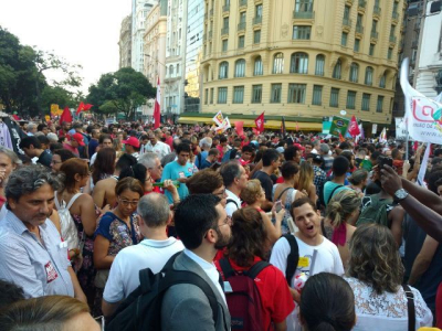 Ato em Cuiabá (MT)