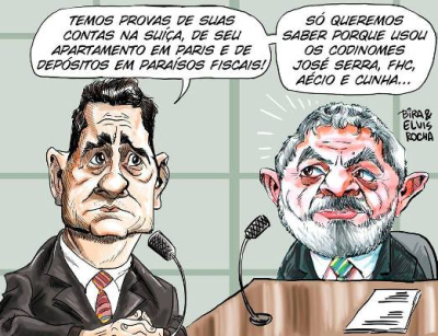 Arte de Bira e Elvis Rocha