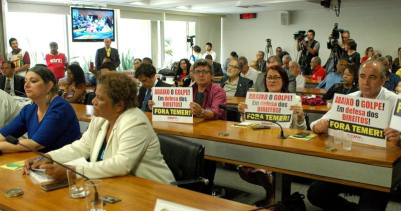 Dirigentes da CUT acompanharam conferência em Brasília