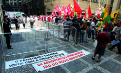 Centrais, movimentos e partidos populares unidos contra a privatizaÃ§Ã£o