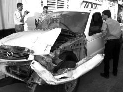 Carro do sindicalista Pedro Zamora foi alvejado com cem tiros. Pedro morreu com 17 balas