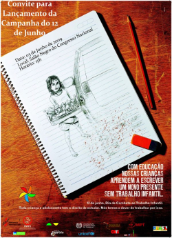 Cartaz da campanha