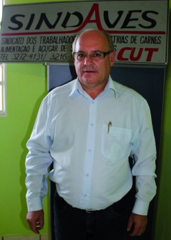 SÃ©rgio Bolzan, presidente do Sindaves: