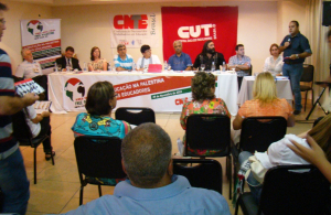 Vagner Freitas destacou importÃ¢ncia da mobilizaÃ§Ã£o das consciÃªncias para o Ãªxito da causa palestina