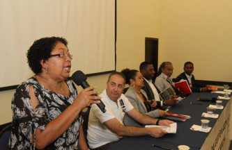 Julia fala sobre a agenda polÃ­tica da Sec. Nacional de Combate ao Racismo da CUT