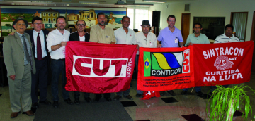 LideranÃ§as da CUT e dos Sindicatos da ConstruÃ§Ã£o e do MobiliÃ¡rio, da ConstruÃ§Ã£o Pesada e da Montagem Industrial ampliam pressÃ£o por contrapartidas sociais nos investimentos pÃºblicos