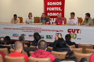 Dirigentes de confedereÃ§oes que compÃµem macrossetor apresenteram diagnÃ³stico que apontou desaceleraÃ§Ã£o da indÃºstria (Fotos: Roberto Parizotti)