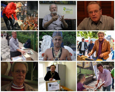 Todos pelo plebiscito: políticos de vários partidos e população votaram durante toda a semana