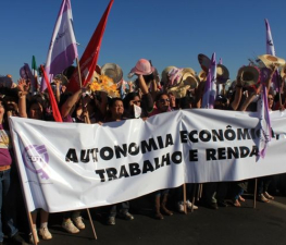 CUTistas marcam presenÃ§a na Marcha