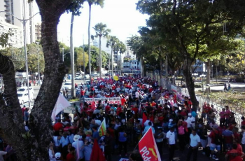 Salvador: 20 mil pessoas tomaram às ruas da capital baiana para dizer: Fora Cunha, Não ao Golpe!