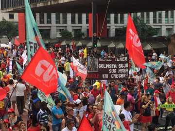 Mais de 50 movimentos participaram do ato (Foto: Roberto Parizotti/CUT)