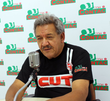 Siderlei de Oliveira, presidente da Contac/CUT