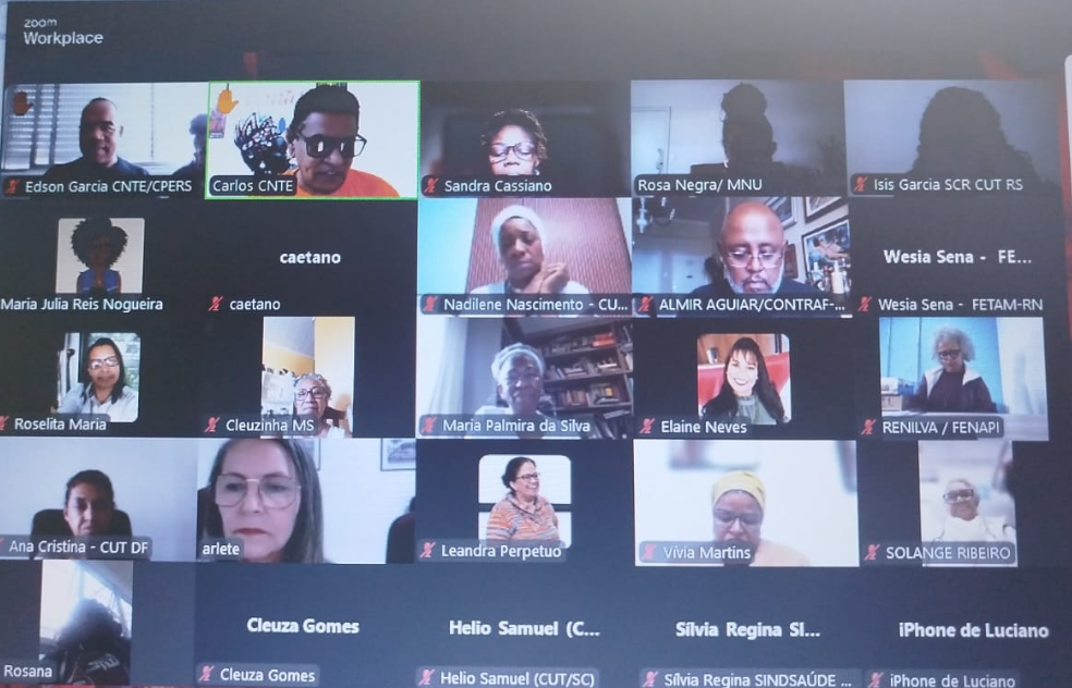 Encontro do Coletivo de Combate ao Racismo da CUT