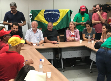 Lula deve falar em ato marcado para as 15h, em São Bernardo