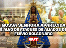 Ataques a N. Sra. Aparecida por aliados de Flávio Bolsonaro não são de hoje. Veja