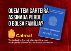 Trabalho formal e Bolsa Família: veja o que muda em 2025
