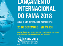 Fórum Alternativo Mundial da Água terá lançamento nesta 2ª