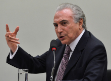 Temer comandava o “quadrilhão do PMDB”, diz relatório da PF