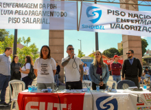 Profissionais da enfermagem de BH se mobilizam na luta pelo Piso Nacional