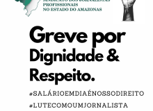 Sem salários há 2 meses,  jornalistas de A Crítica, de Manaus, entram em greve