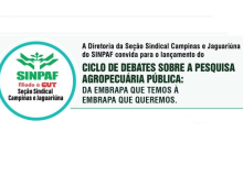 Seção Sindical SINPAF Campinas e Jaguariúna realiza discussão sobre papel da Embrapa