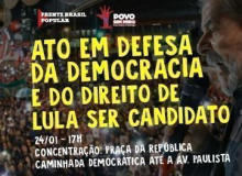 Em SP, ato em defesa de Lula será na República