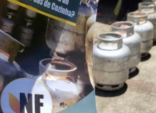 Petroleiros vendem botijões de gás por R$ 30 e patrocinam descontos na gasolina
