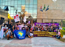 Em Maceió, mulheres ocupam as ruas em ato pelo fim da violência contra as mulheres