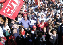Contra projeto de lei da terceirização...