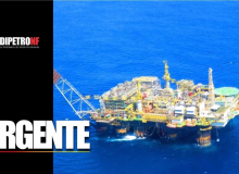 Grande vazamento de gás em P-40 provoca parada de produção em toda Bacia de Campos