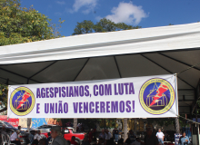 Trabalhadores(as) da AGESPISA paralisam atividades por 48 horas em protesto pelo ACT