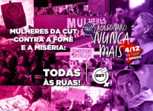 Mulheres realizam atos contra Bolsonaro em todo o Brasil neste sábado (4)
