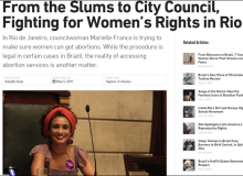 Morte de Marielle Franco repercute na imprensa internacional