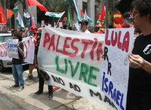 Marcha  por Gaza: navegando com a Global Sumud Flotilla!