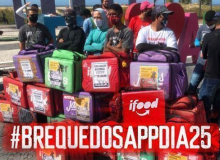 Greve dos entregadores de aplicativos no próximo sábado (25) deve ser maior