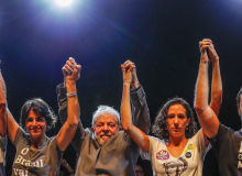 Ato com Lula no Rio firma unidade da esquerda em defesa da democracia