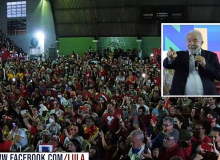 ‘O povo brasileiro vai dar um golpe no autoritarismo', diz Lula