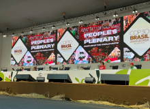 Na COP30, plenária dos povos denuncia violações e cobra ação climática urgente