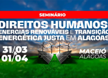 CUT reúne sindicatos e movimentos para discutir transição energética em Alagoas