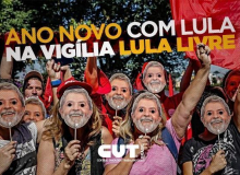 Por amor e gratidão, militantes vão a Curitiba passar a virada do ano com Lula