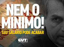 Com Bolsonaro, salário mínimo perde ganho real conquistado nos governos do PT