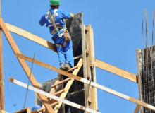 Covid atinge até 30% dos trabalhadores em canteiro de obra
