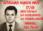Manoel Fiel Filho foi tirado do trabalho e assassinado por policiais da ditadura
